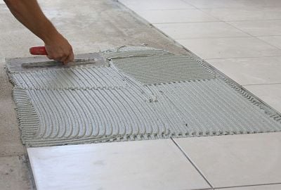 How to Lay Floor Tiles on Concrete